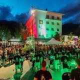 Les Terouk ne se limitent pas qu'à Carnaval pour se produire : ici à couleur Pavé, à Sierre